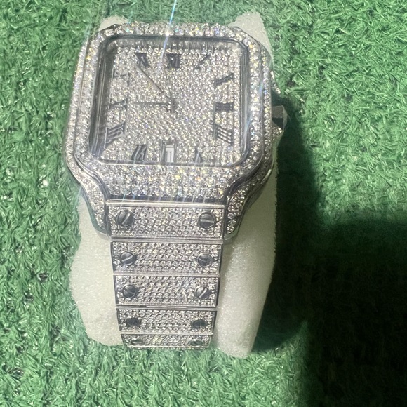 Moissanite Diamond Watch - Picture 4 of 16